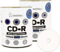 700MB/80min 52x CD-R White Inkjet Hub Printable Discs (200-Pack)