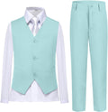Boys Vest Set Formal Dress Suits Wedding Outfit Dresswear (Style LTJB)