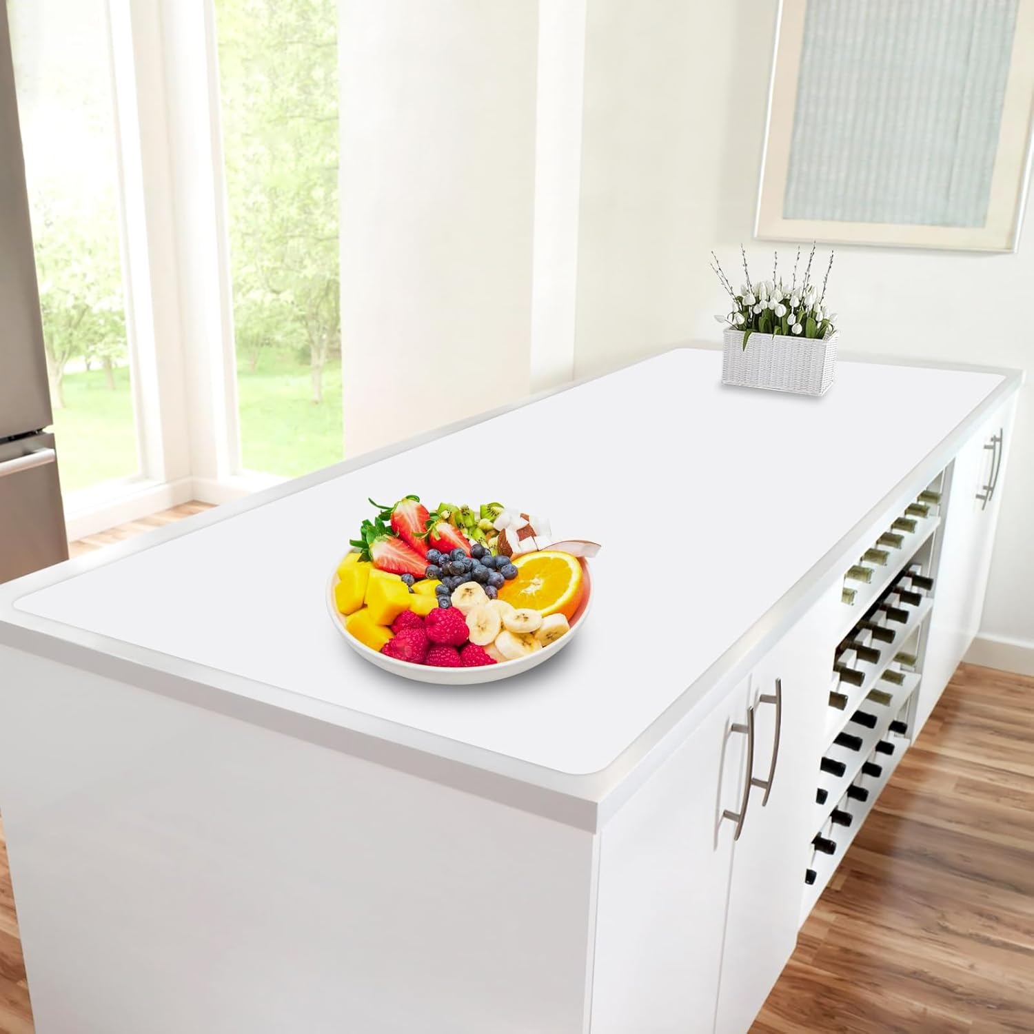 Large Silicone Mat 72x16 Heat Resistant Countertop Protector