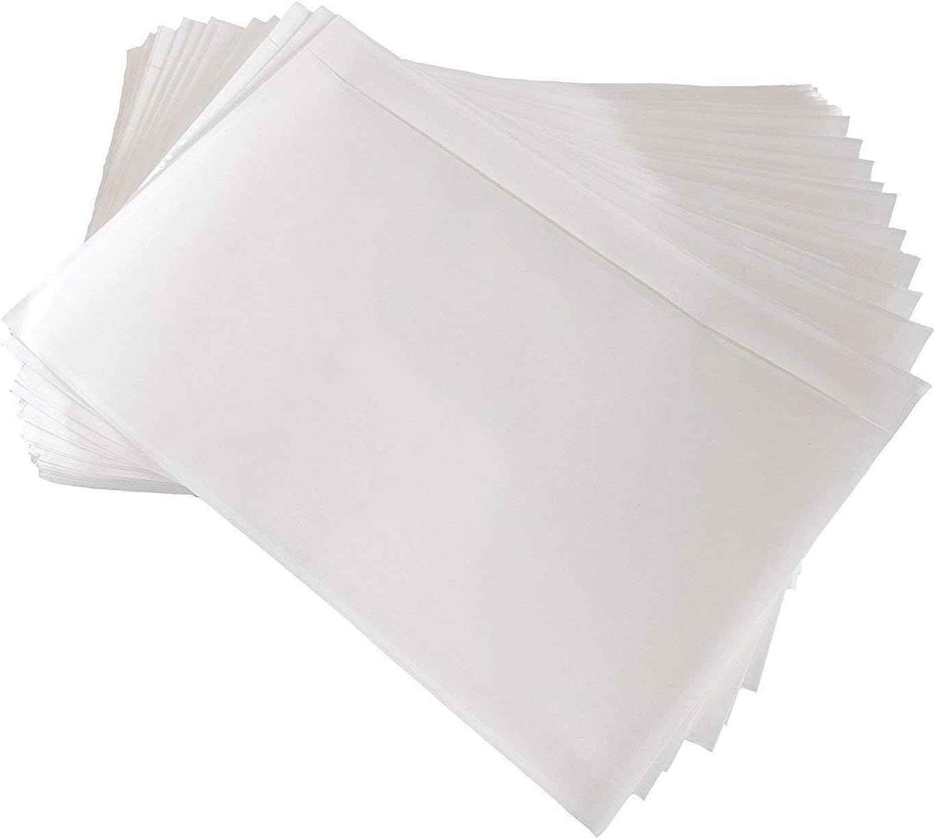 Clear Adhesive Top Loading Packing List Envelopes 500-Pack