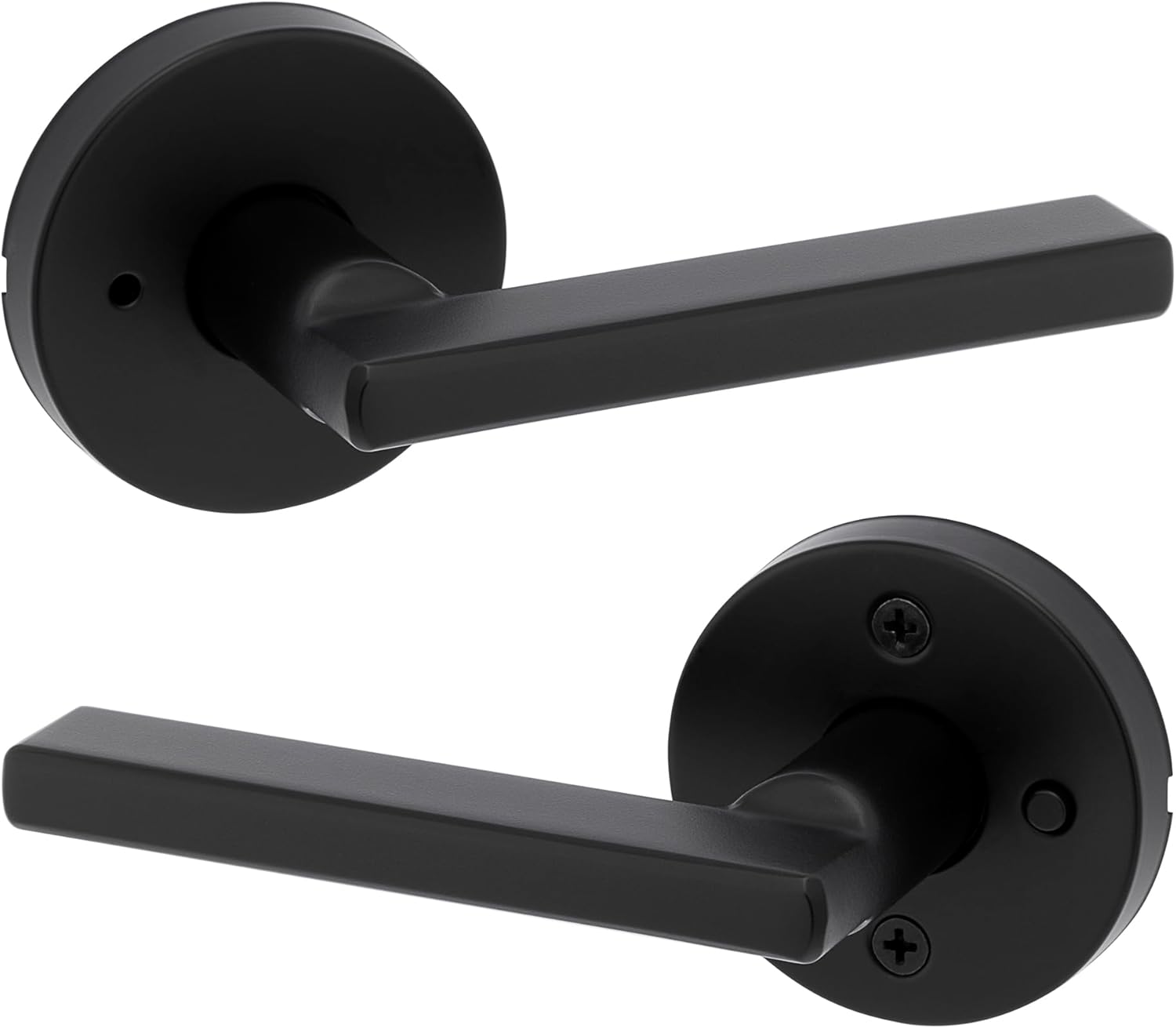 Kwikset Halifax Privacy Door Handle with Lock for Bedrooms