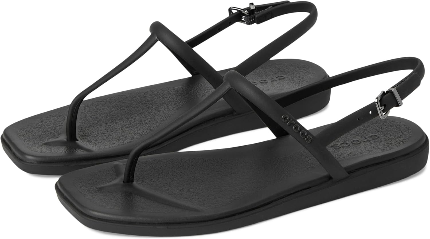 Crocs Women's Miami Thong Sandal Flat - Lightweight Summer Comfort