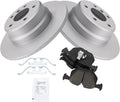 Rear Ceramic Brake Pad & G-Coated Rotor Kit for BMW X5 - Solid Rear