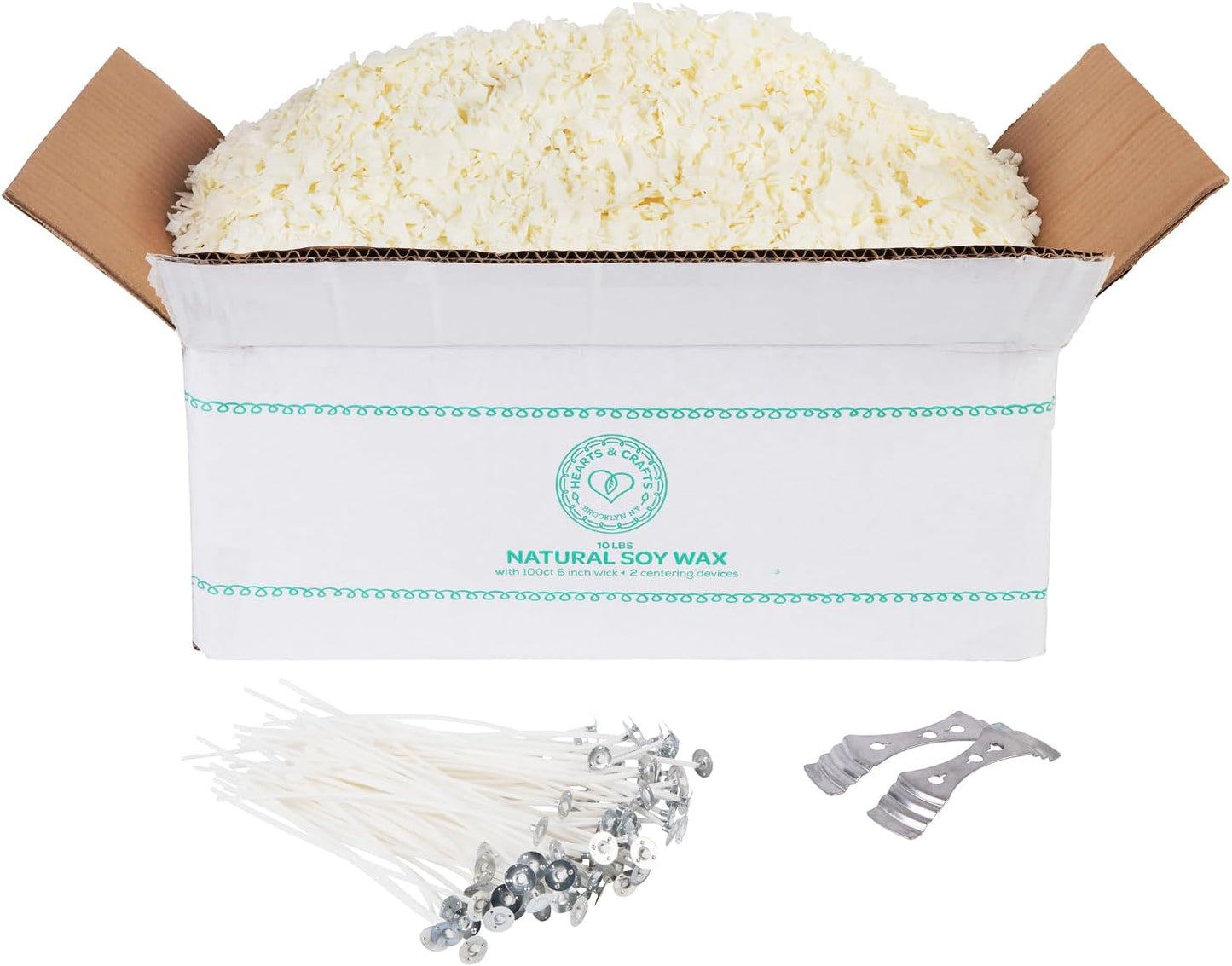 Hearts & Crafts Soy Candle Wax Kit for DIY Candle Making