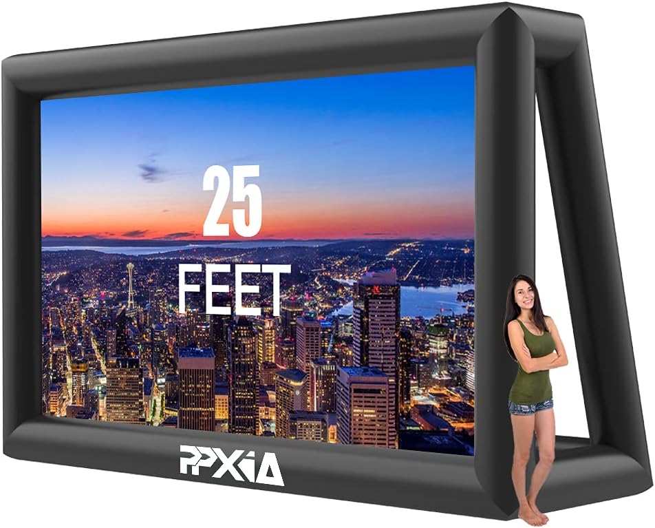 25ft Inflatable Movie Screen for Epic Outdoor Viewing