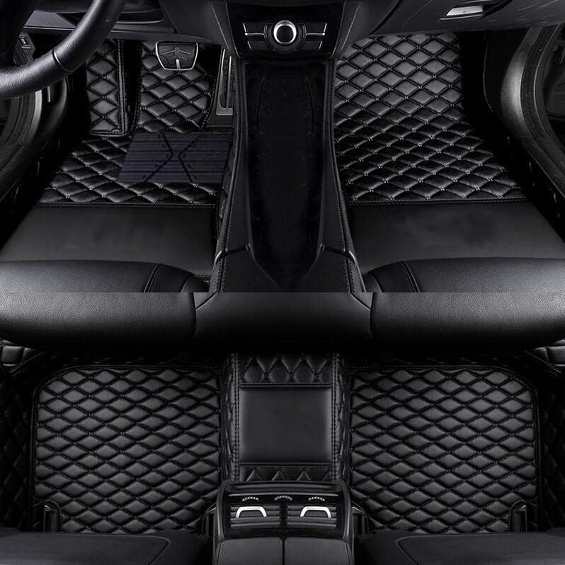 Custom Fit Car Floor Mats - Waterproof PU Leather for All Vehicles