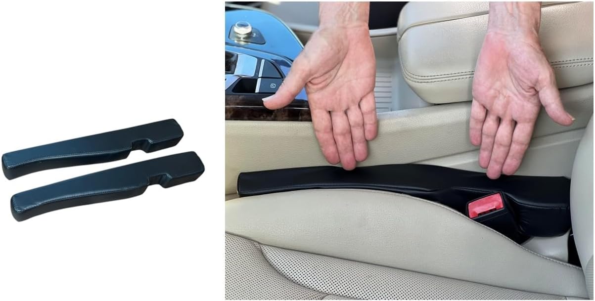 Gap Guard: Patented Seat Gap Fillers - Block Gaps with Universal Fit - Set of 2