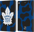 NHL Cow Pattern Toronto Maple Leafs Leather Wallet Case for iPad 10.2