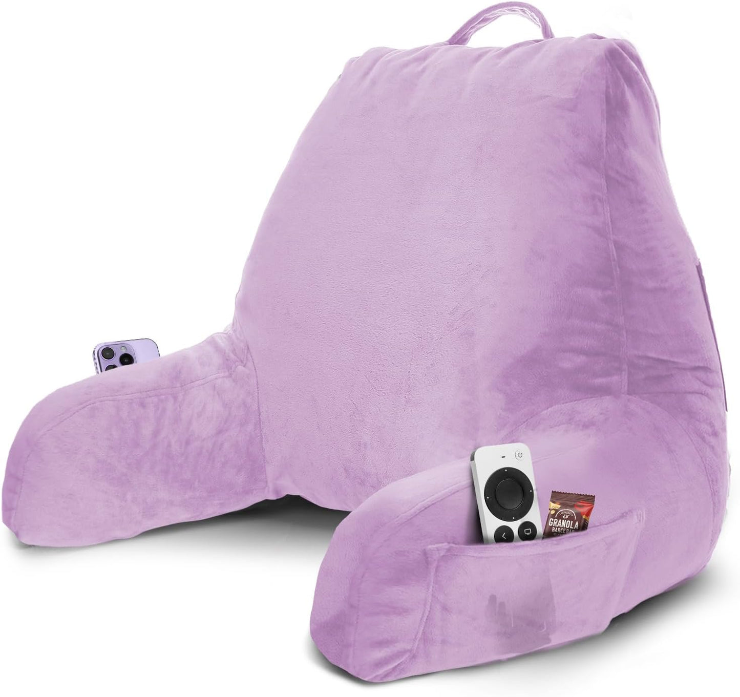Nestl Reading Pillow with Shredded Memory Foam for Comfort