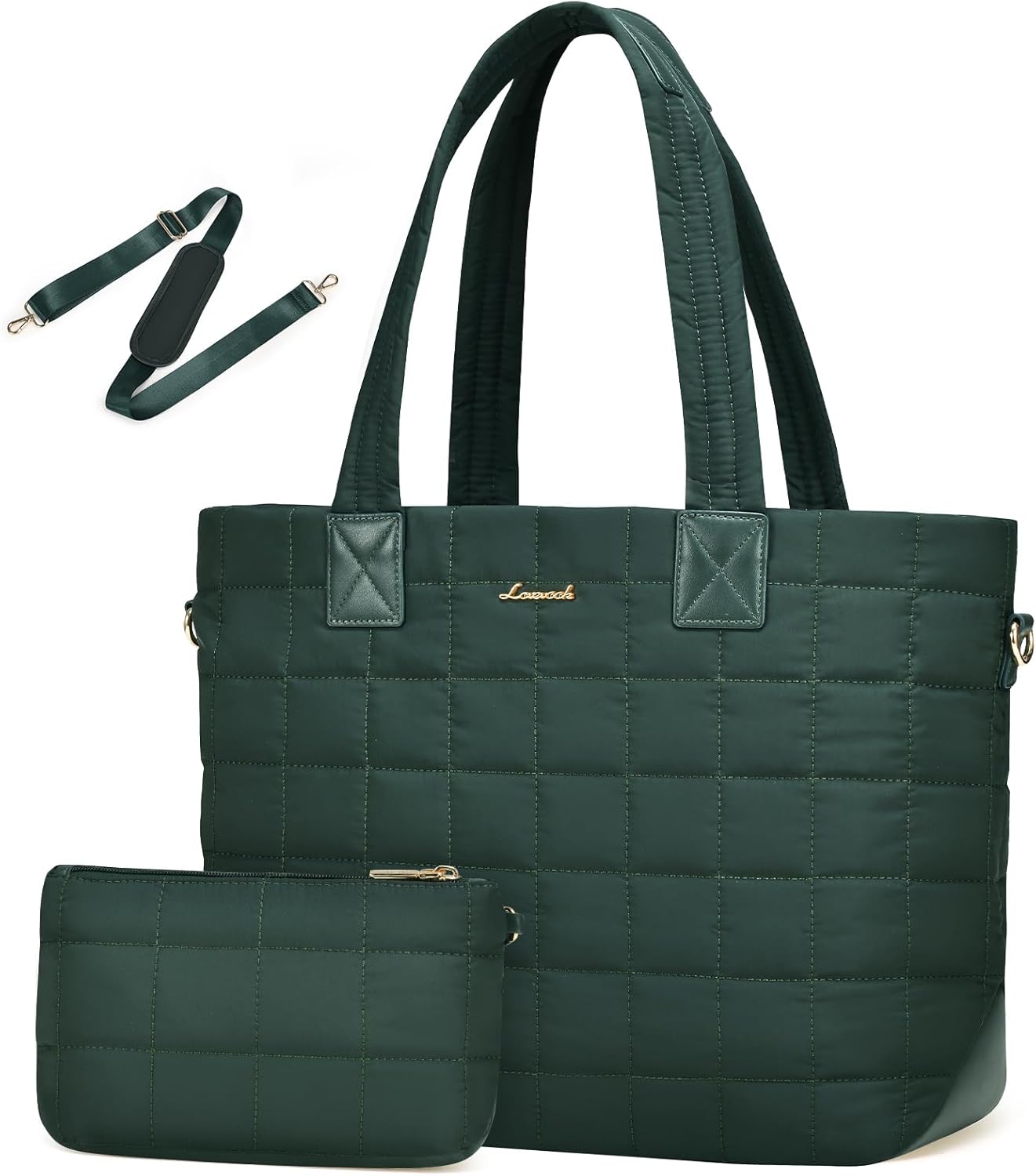 LOVEVOOK Large Puffer Tote Bag for Women - Stylish & Versatile