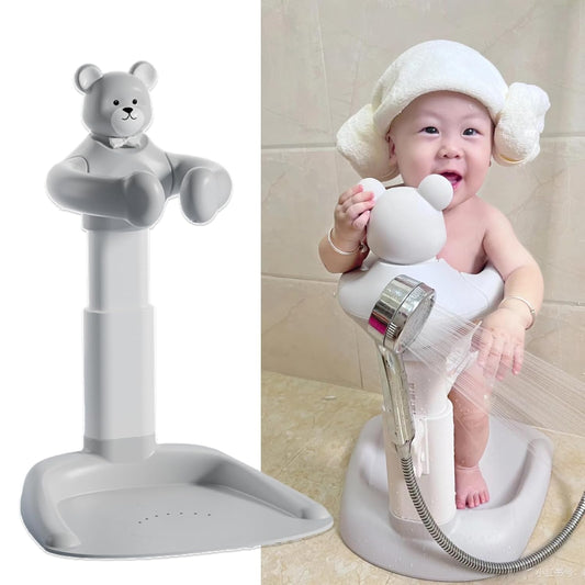 Adjustable Baby Shower Stand - Stress-Free Bath Time!