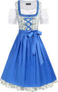 Scarlet Darkness Oktoberfest Dirndl Dress for Women - Authentic