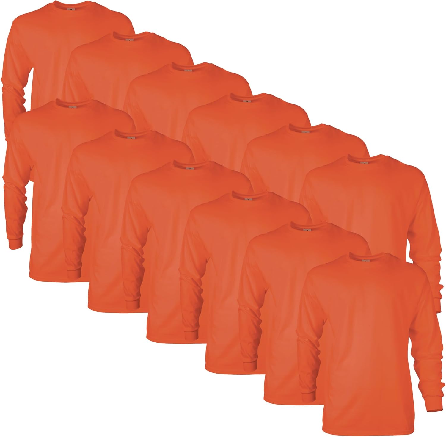 Gildan Adult Ultra Cotton Long Sleeve T-Shirt Multipack Review