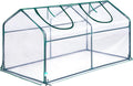 Quictent Portable Mini Cloche Greenhouse w/ Elevated Bottom - Compact