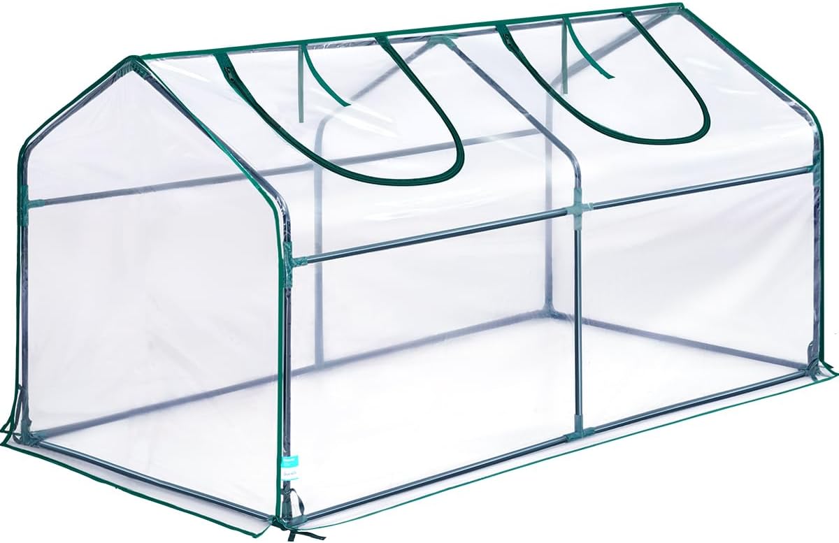 Quictent Portable Mini Cloche Greenhouse for Indoor Outdoor Use