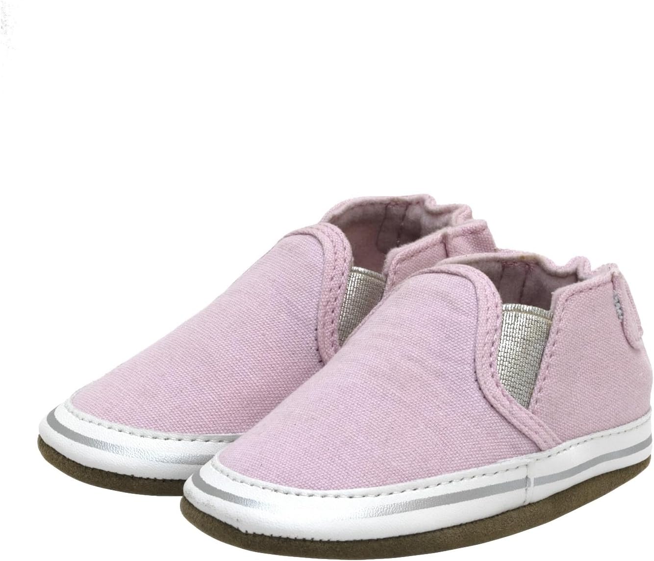 Robeez Baby Girls Soft Soles Slip-Resistant Crib Shoes for Infants