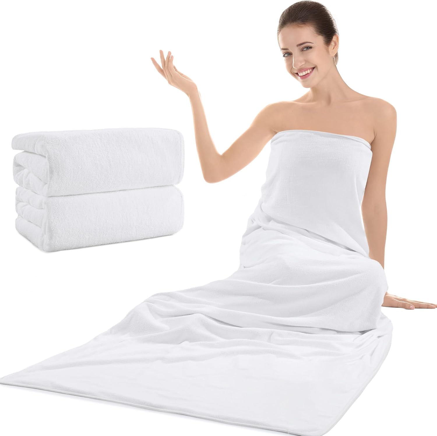 BALAPET 2 Pack Sauna Blanket Insert Towel for Ultimate Comfort