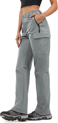 Women's Hiking Cargo Pants Quick Dry Stretch - Lightweight Fit