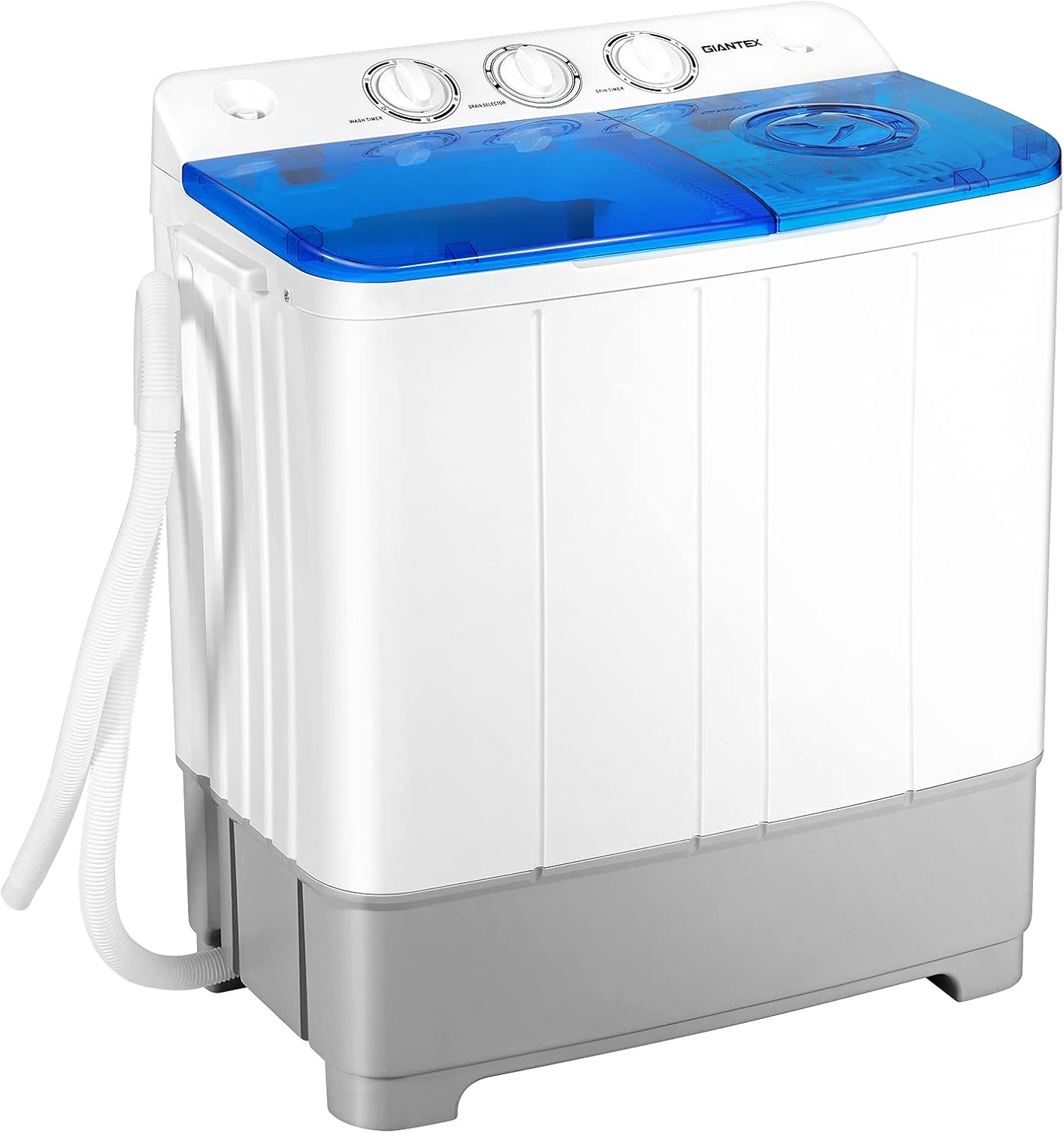 Giantex Portable Washing Machine: 2 in 1 Washer & Spinner Combo