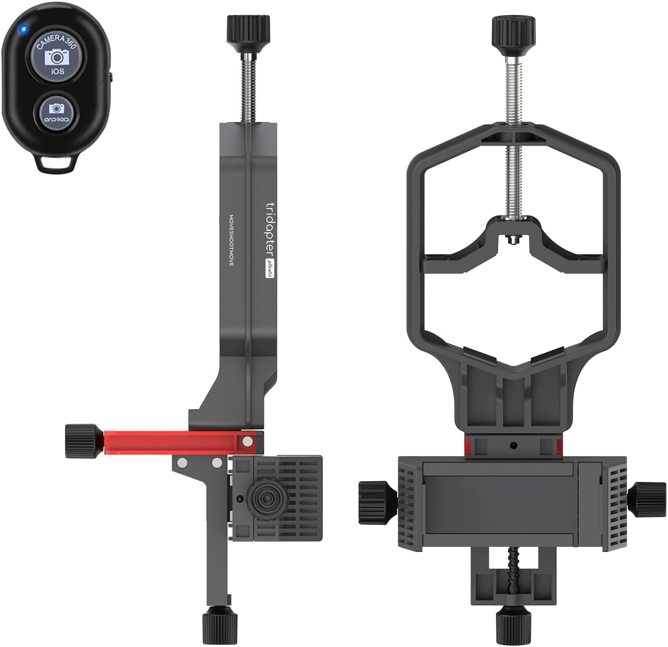 3-Axis Lightweight Digiscoping Adapter for Phones and Scopes
