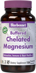 Bluebonnet Buffered Chelated Magnesium 200 mg - Gentle Sleep & Stress
