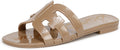 Sam Edelman womens Bay Jelly Slide Sandals - Sleek Shiny Finish