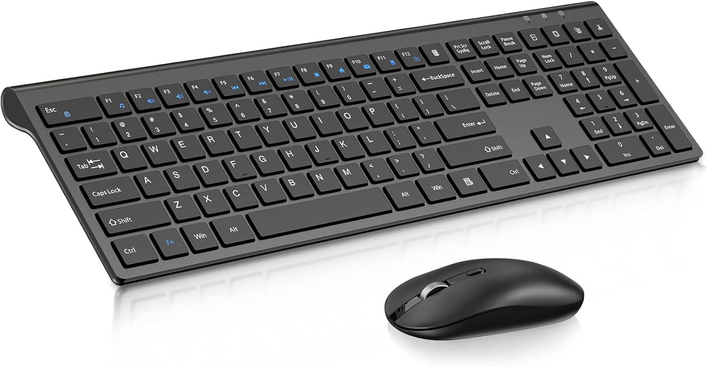 Effortless Productivity: cimetech Wireless Combo - Black