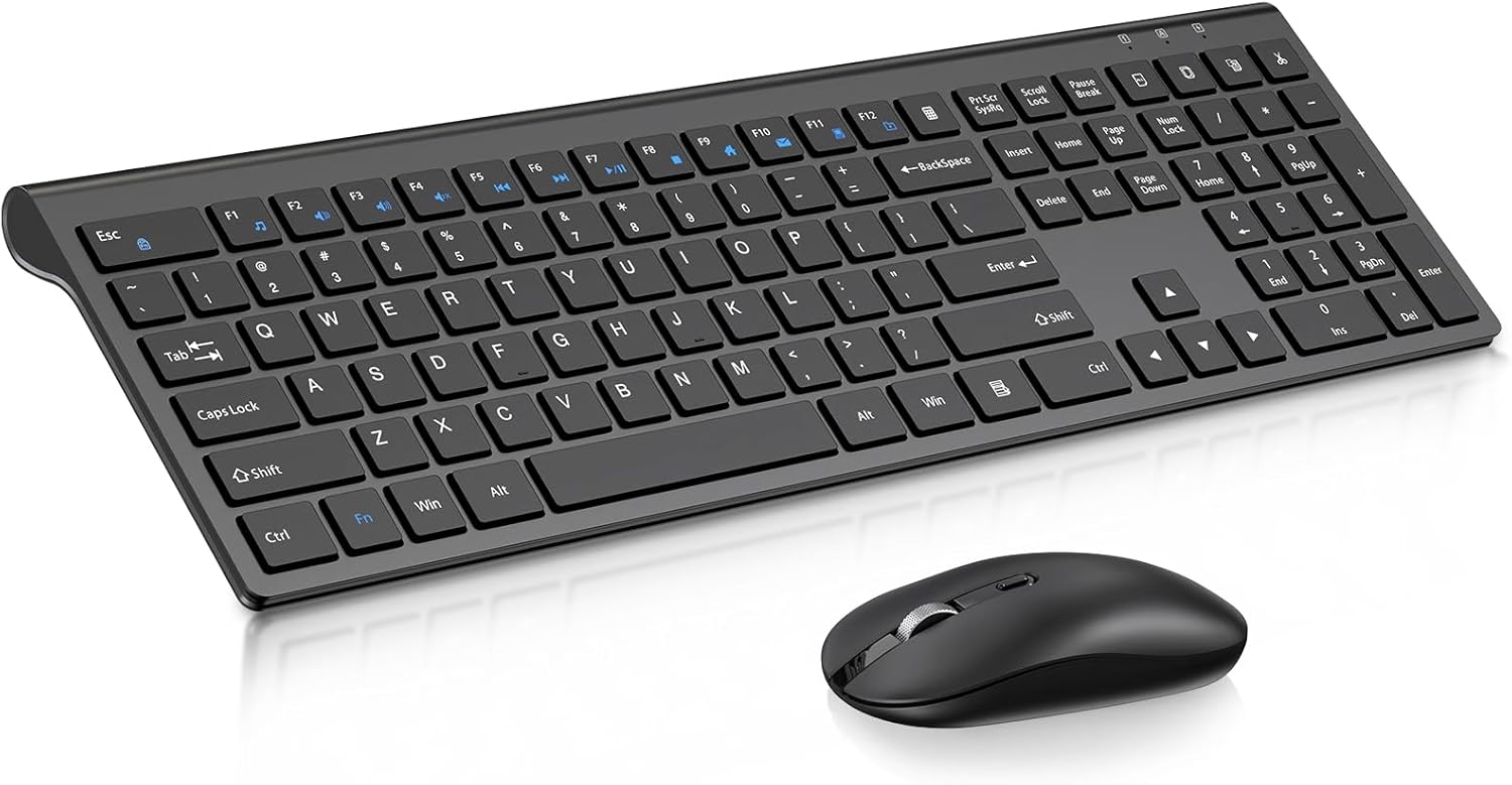Effortless Productivity: cimetech Wireless Combo - Black
