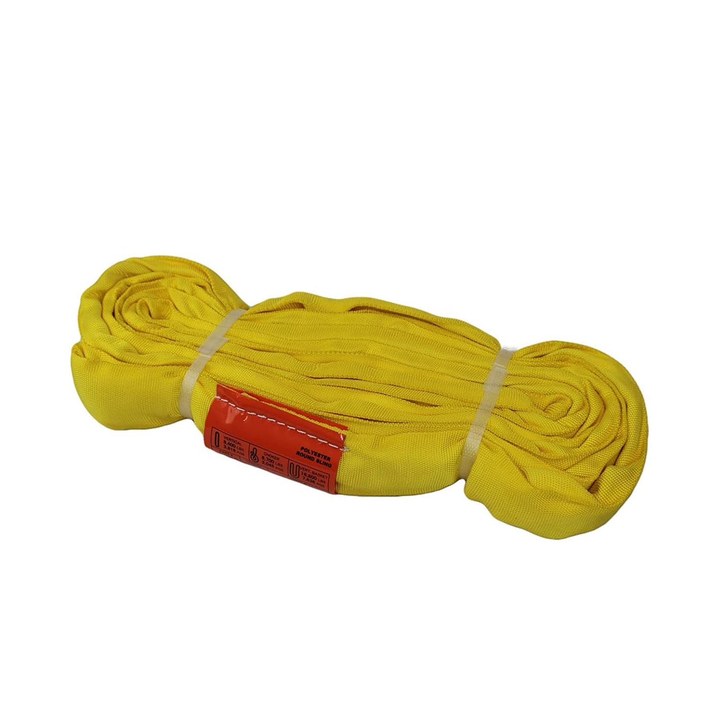 ATERE Powerlift Yellow Polyester Endless Round Sling - 14 Feet
