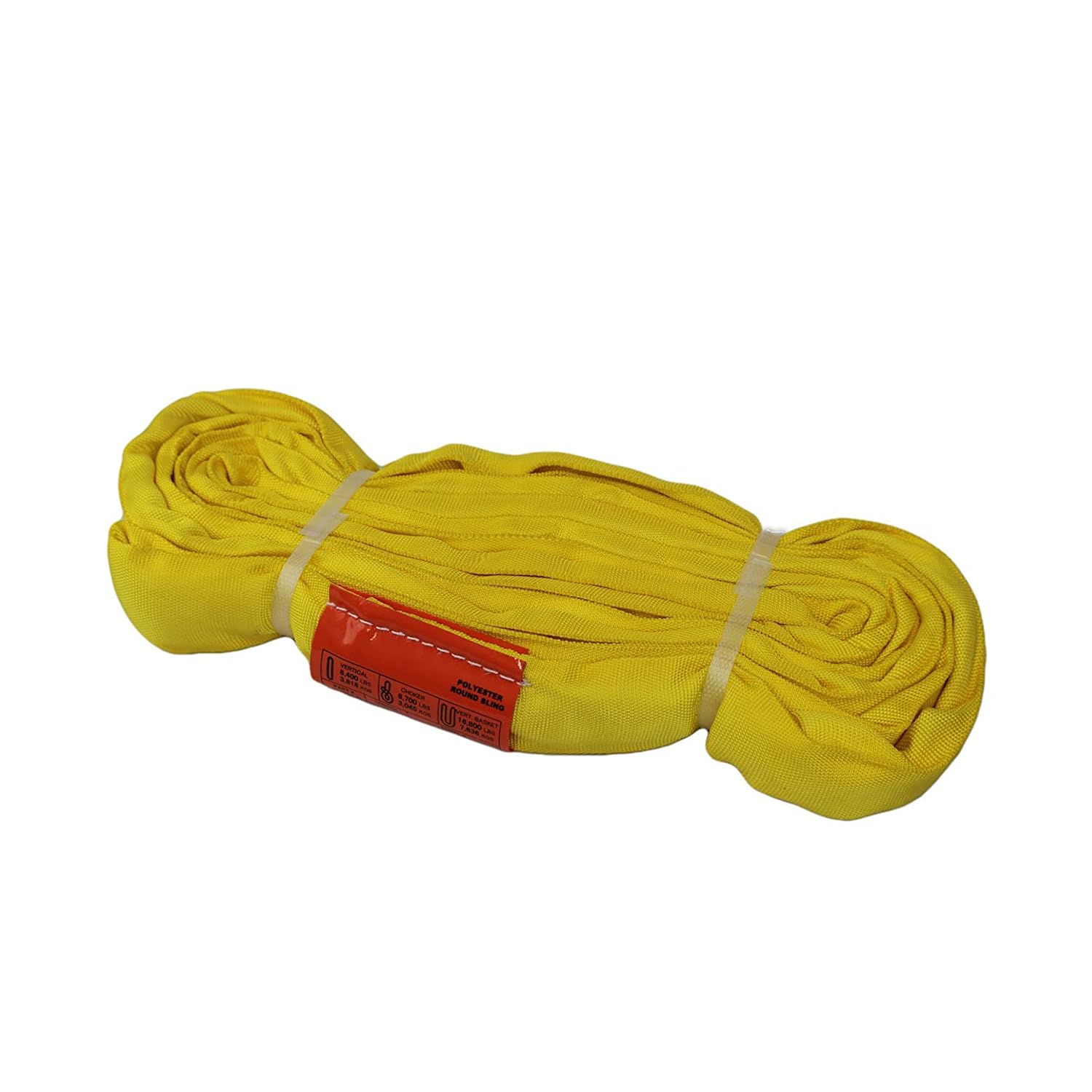 ATERE Powerlift Yellow Polyester Endless Round Sling - 14 Feet
