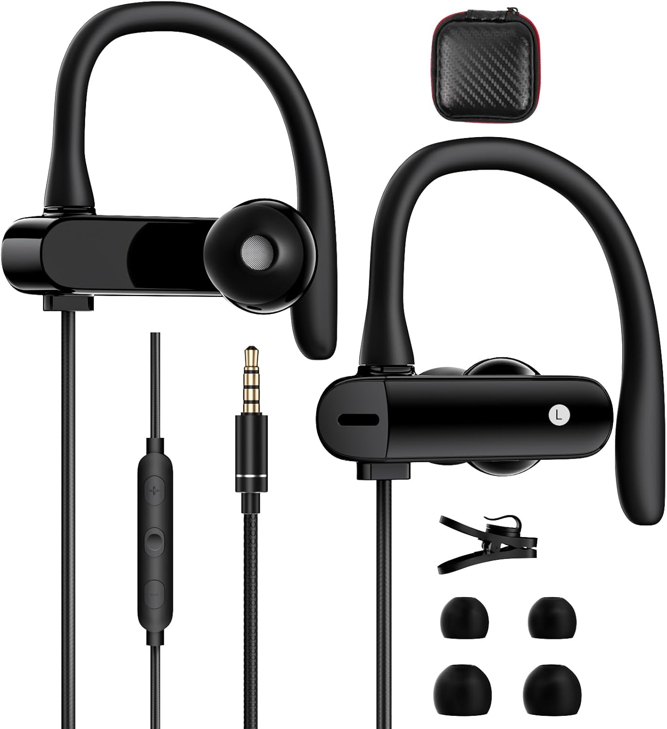 ACANDYA Noise-Canceling Wired Earbuds with Mic - School Essential