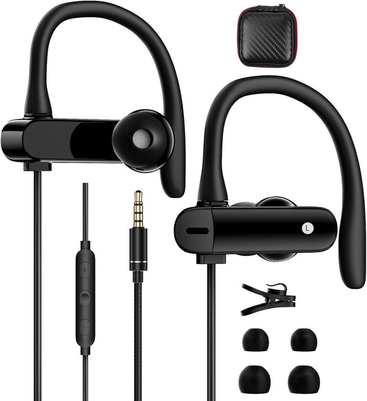 ACANDYA Noise-Canceling Wired Earbuds with Mic - School Essential