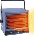 Electric Garage Heater with 3 Heat Levels for Workshop Use
