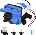 DC HOUSE 42 Series RV Water Pump Replacement Quiet 12V 3.5GPM 55PSI