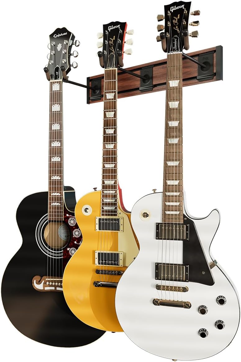 String Swing Guitar Wall Rack for Acoustic & Electric Guitars