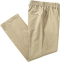 Mens Elastic Waist Loose Fit Denim Pants for Men - Pull-On Comfort