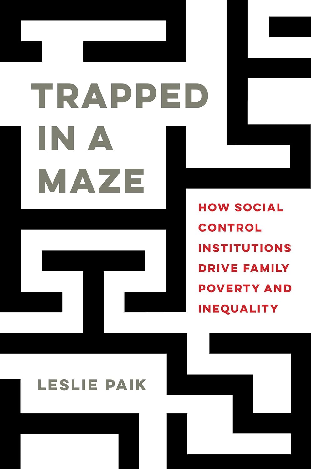 Trapped in a Maze: Social Control Institutions and Family Poverty