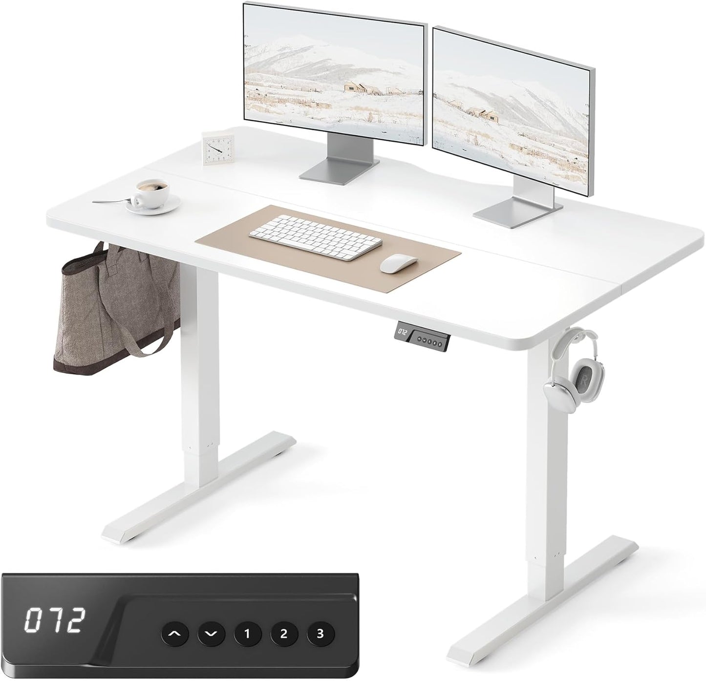 FEZIBO Electric Standing Desk Adjustable Height for Home Office