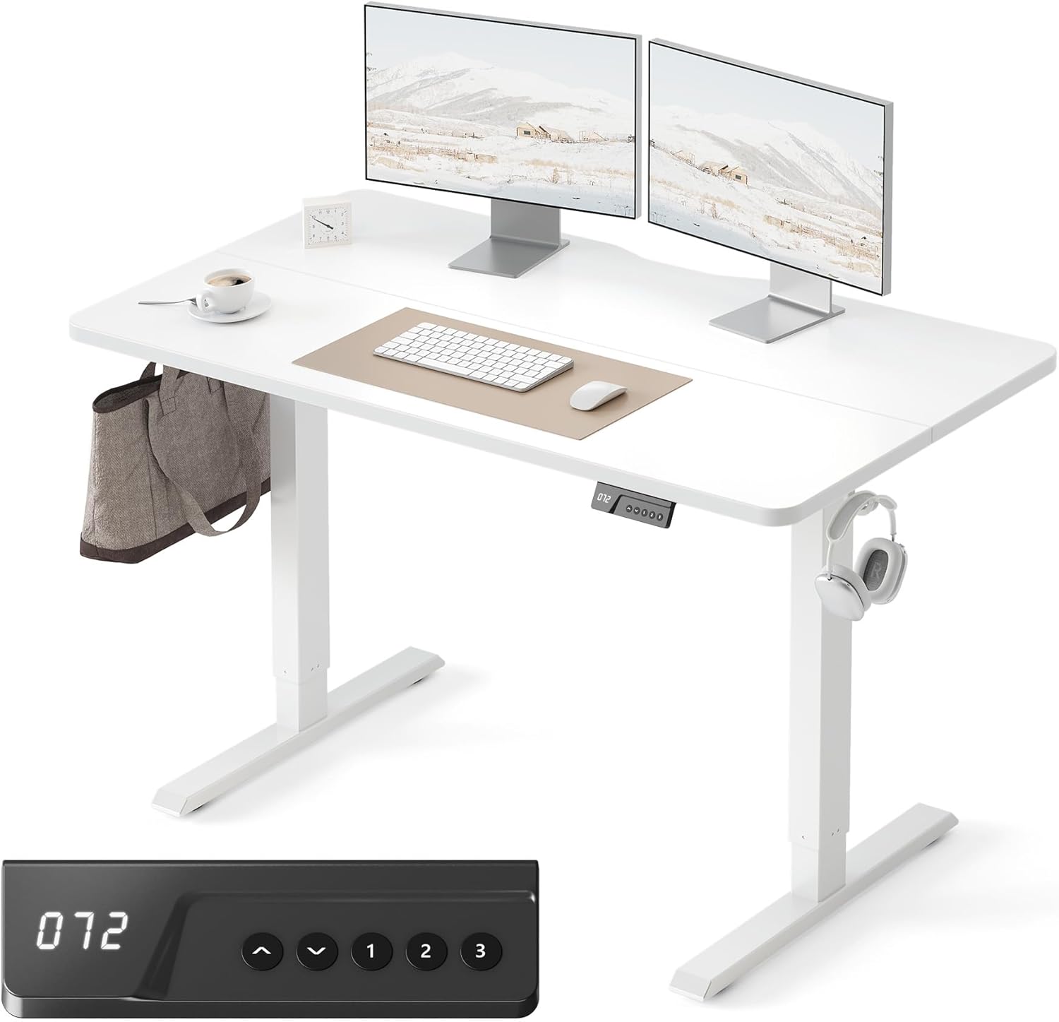 FEZIBO Electric Standing Desk Adjustable Height for Home Office