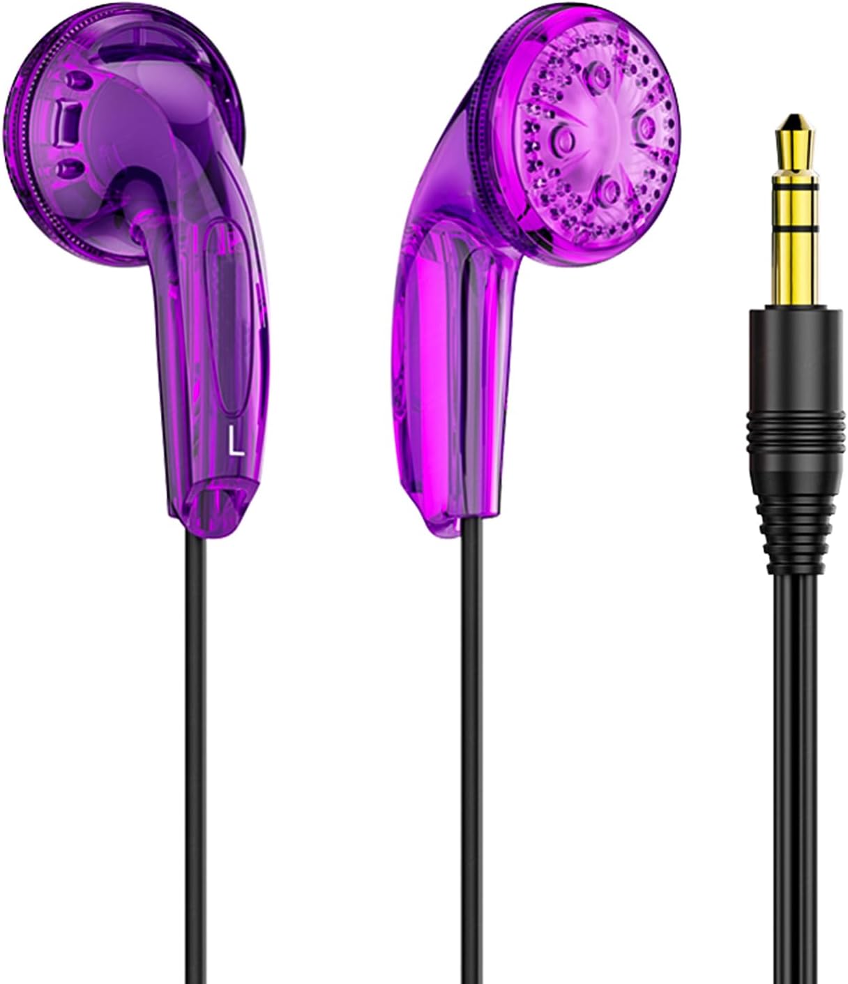 Hifi Sound Wired Earbuds, Bass Stereo, 5-Year Warranty