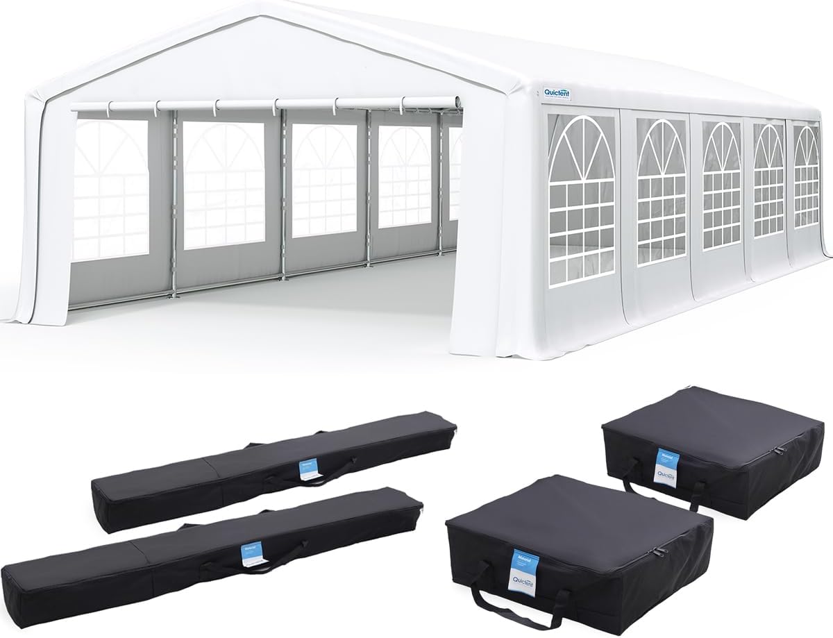 Quictent Premium 20x32 Party Tent for Outdoor Events and BBQs