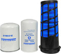 Oil Change Air Fuel Oil Filter Kit Compatible with Carrier Reefer 7300