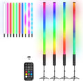 4Pack RGB Tube Light Bar for DJ Lighting and Photography Use