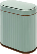 Bathroom Trash Can with Automatic Lid 2 Gallon Sensor Bin - Sage Green