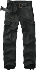 Women's Cargo Pants with 7 Pockets - Casual Y2K Cotton Combat