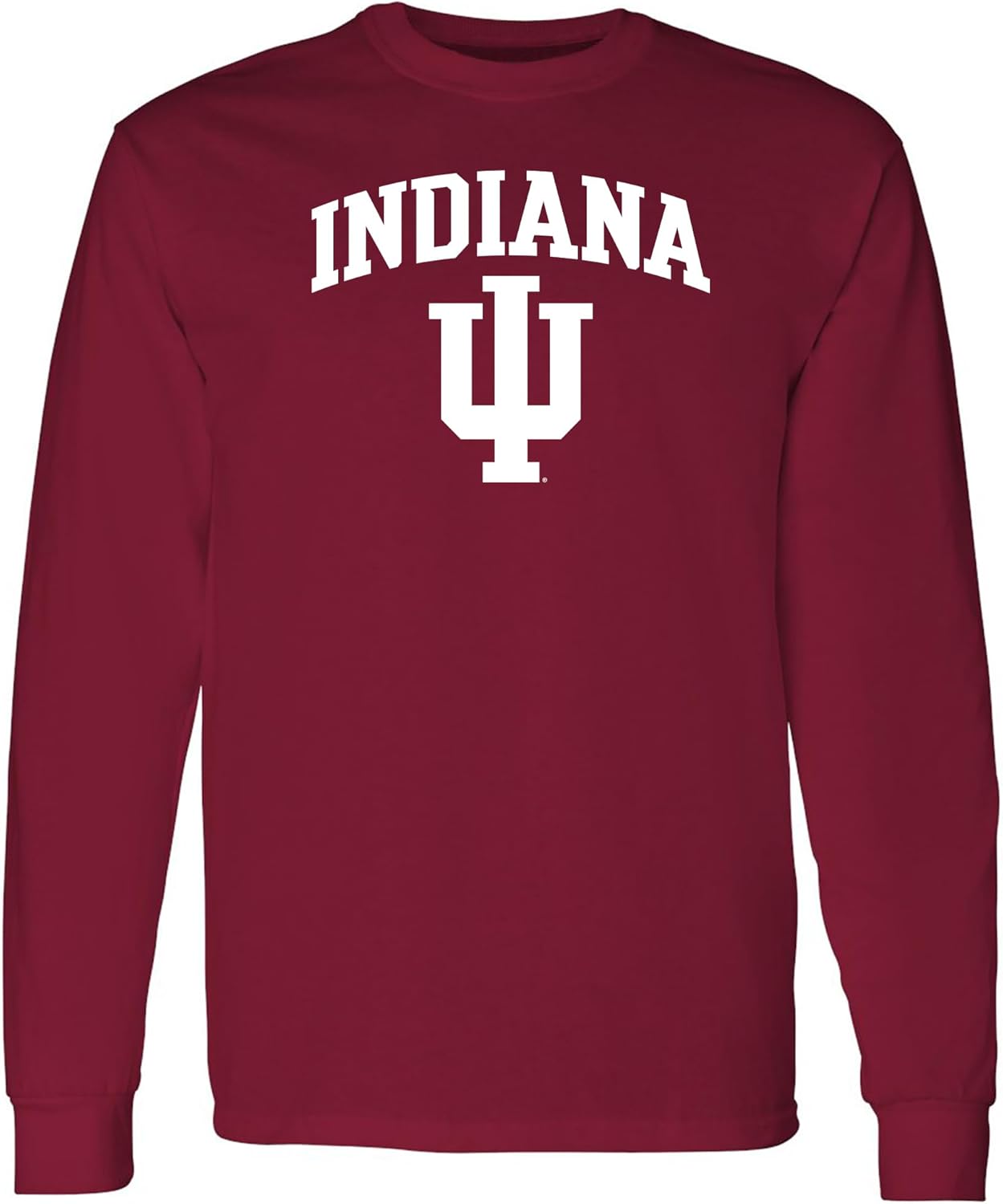 NCAA Officially Licensed College Team Color Arch Logo Long Sleeve Tee