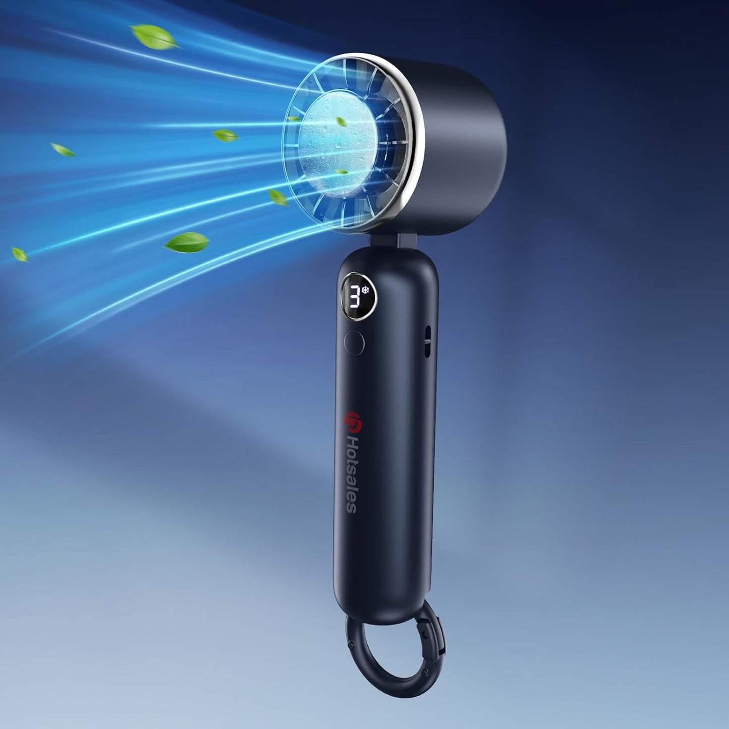 Powerful Portable Handheld Fan - 3 Speed Cooling