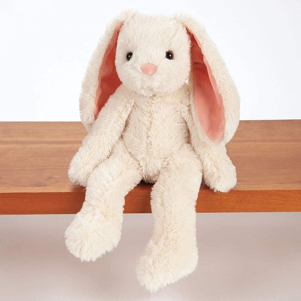 Vermont Teddy Bear Bunny Plush Toy - Soft 15 Inch Ivory Cuddly Friend