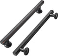8 in Cabinet Pulls Oil Rubbed Bronze 10 Pack - Solid Heavy Duty