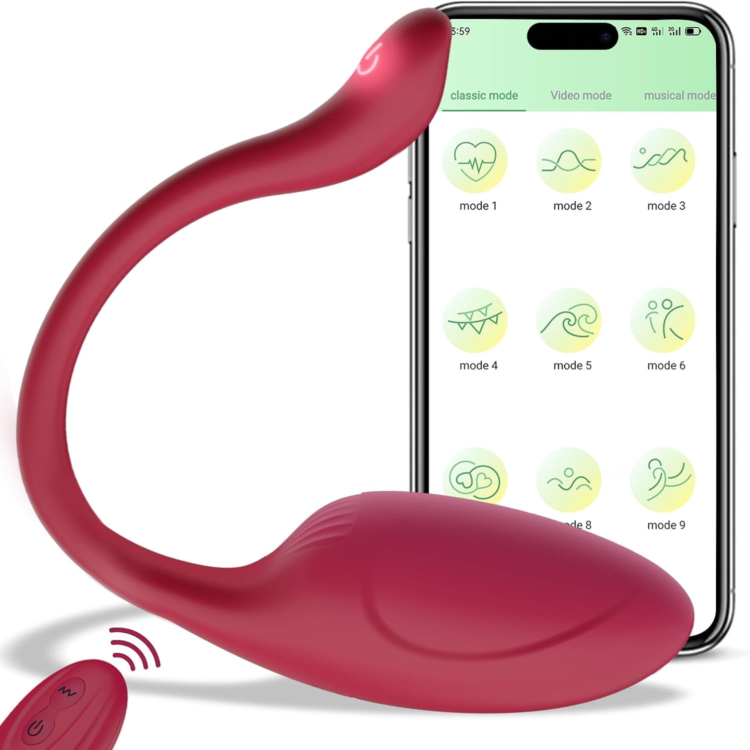 APP Remote Control G Spot Panty Vibrator for Couples Fun